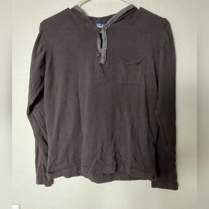 Zara Man Sweater, Men's Size Small Brown Zara Man Sweater with Hood